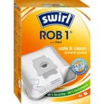 Swirl ROB1 Σακούλες Σκούπας 4τμχ Συμβατή με Σκούπα iRobot