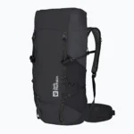 Jack Wolfskin Ορειβατικό Σακίδιο 25lt Αδιάβροχο Μαύρο Daypack