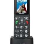 Brondi Amico Flash Dual SIM Κινητό με Κουμπιά Μαύρο
