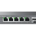Grandstream GWN7700P Unmanaged L2 PoE+ Switch με 5 Θύρες Gigabit (1Gbps) Ethernet