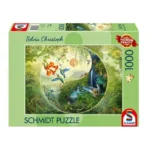 Yin & Yang - In The Hummingbird Forest, Silvia Christoph Puzzle 2D 1000pcs