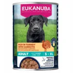Eukanuba Υγρή Τροφή Σκύλων σε Κονσέρβα με Γαλοπούλα και Καρότο 400gr