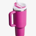 Stanley Quencher H2.0 FlowState Handled Tumbler Θερμός Ανοξείδωτο BPA Free 1.18lt Violet Blossom με Καλαμάκι και Λαβή 13230-064