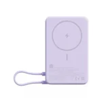 Xiaomi Magnetic Power Bank With Built-in Stand MagSafe 10000mAh 33W με Θύρα USB-C Μωβ