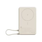 Xiaomi Magnetic Power Bank With Built-in Stand MagSafe 10000mAh 33W με Θύρα USB-C Λευκό