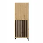 Ντουλάπι Δαπέδου Kamaro Καφέ 53.5x40x146εκ.