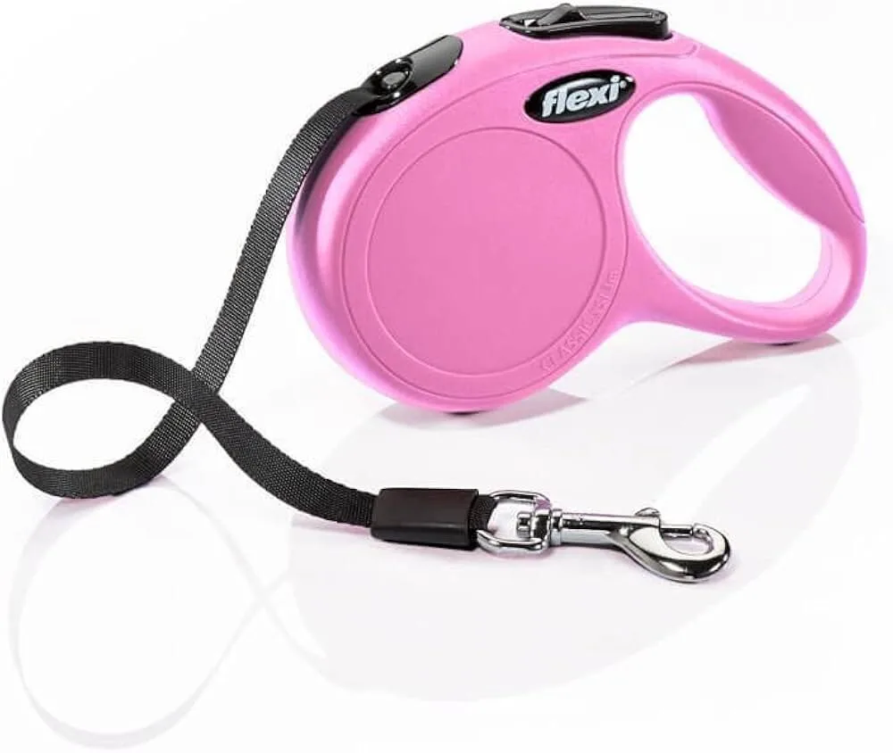 20260320131241_3eb7284e Πτυσσομενος Οδηγος Σκυλων Flexi New Classic S 5m 12kg Cord Ροζ - Image 1