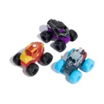 Spin Master Marvel Monster Jam Mini Jams Iron Man Venom Amazing Spider-man 3 Pack Bundle 20149558