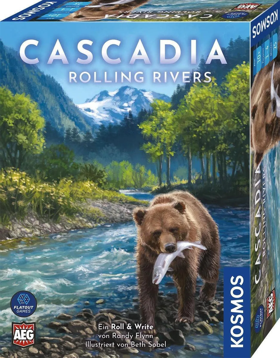 Επιτραπέζιο Παιχνίδι Cascadia: Rolling Rivers για 1-4 Παίκτες 10+ Ετών 684747 (GER) Kosmos - Image 1