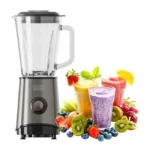 Black & Decker Μπλέντερ για Smoothies 1.5lt 800W Ασημί ESB9120140L