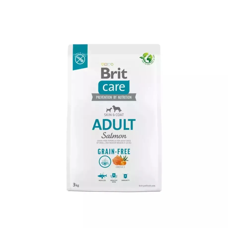 20260320151458_8ca382aa Brit Care Skin & Coat Adult 3kg Ξηρά Τροφή χωρίς Σιτηρά για Ενήλικους Σκύλους με Πατάτες και Σολομό - Image 1