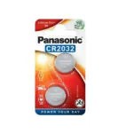 Panasonic Lithium Power Μπαταρίες Ρολογιών CR2032 3V 2τμχ
