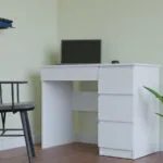 Γραφείο Mijas Ξύλινο White 98x51x76εκ.