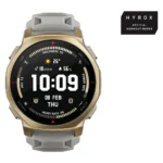 Amazfit T-Rex 3 Pro Titanium 44mm Αδιάβροχο Smartwatch (Arctic Gold)