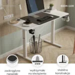 Γραφείο Ξύλινο White 110x72x60εκ.