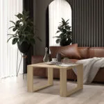 Τετράγωνο Τραπεζάκι Σαλονιού Modern Mini Ξύλινο Sonoma Μ67xΠ67xΥ40εκ.