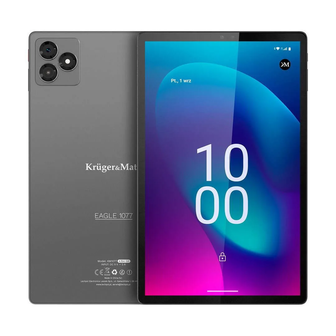 20260324161107_fd805bf4 Kruger & Matz Eagle 1077 10.1" Tablet (4GB/64GB) Γκρι - Image 1