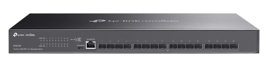 TP-LINK Jetstream TL-SX3016F v1.2 Managed L2 Switch και 16 SFP Θύρες - Image 1