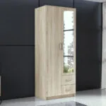 Romana 80 Son L Δίφυλλη Ντουλάπα Oak 80x52x205cm