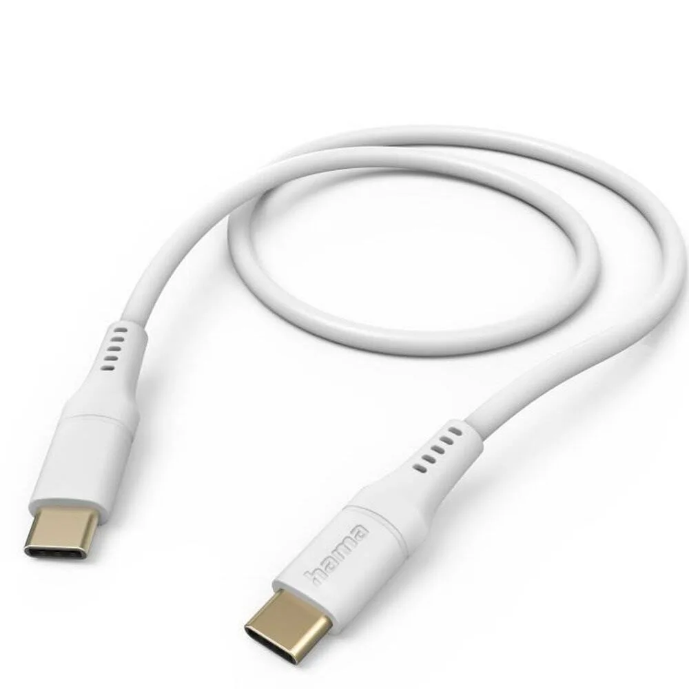 HAMA USB 2.0 Cable USB-C male - USB-C Λευκό 1.5m 2015770000 - Image 1