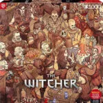 The Witcher Birthday Puzzle 2D 1000pcs