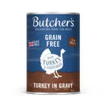 Butcher's Pet Care Original Recipe Υγρή Τροφή Σκύλων σε Κονσέρβα με Γαλοπούλα χωρίς Σιτηρά & Γλουτένη 400gr 286392