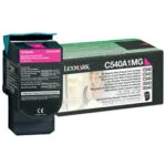 Lexmark C540A1M Γνήσιο Toner Laser Εκτυπωτή Ματζέντα 1000 Σελίδων C540A1M
