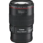 Canon Full Frame Φωτογραφικός Φακός 100mm f/2.8L IS USM Telephoto / Macro για Canon EF Mount Μαύρος