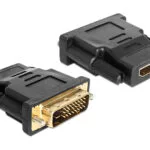 DeLock Μετατροπέας DVI-D male σε HDMI female 1τμχ 65466
