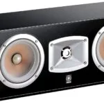 Yamaha NS-C444 Ηχείο Hi-Fi Κεντρικό 250W 2 Δρόμων Π51.4xΒ21.3xΥ19εκ. Μαύρο