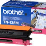 Brother TN-135M Γνήσιο Toner Laser Εκτυπωτή Ματζέντα High Capacity 4000 Σελίδων TN-135M