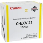 Canon C-EXV21 Γνήσιο Toner Laser Εκτυπωτή Κίτρινο 14000 Σελίδων (0455B002)