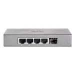 Level One GEU-0521 Unmanaged L2 Switch με 4 Θύρες Gigabit (1Gbps) Ethernet και 1 SFP Θύρα