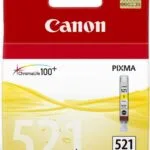 Canon CLI-521 Γνήσιο Μελάνι Εκτυπωτή InkJet Κίτρινο (2936B001)