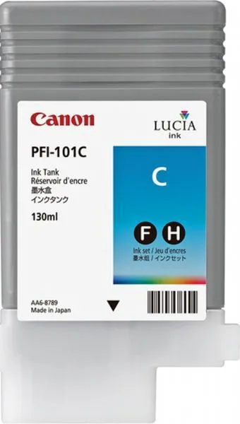0884B001 Canon PFI-101C Γνήσιο Μελάνι Εκτυπωτή InkJet Κυανό (0884B001) - Image 1