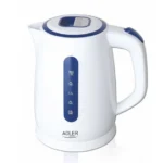 Adler Βραστήρας Ταξιδίου 1.7lt 2200W Λευκός AD 1234