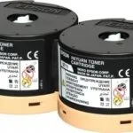 Epson C13S050711 Γνήσιο Multipack Toner Laser Εκτυπωτή Μαύρο Return Program 2τμχ