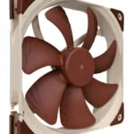 Noctua NF-A14 ULN Case Fan 140mm με Σύνδεση 3-Pin / 4-Pin Molex Καφέ