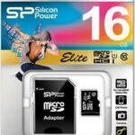 Silicon Power Elite microSDHC 16GB Class 10 U1 UHS-I με αντάπτορα