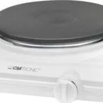Clatronic 271698 Επιτραπέζια Εστία Εμαγιέ Μονή Λευκή