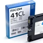 Ricoh GC41CL Γνήσιο Μελάνι Εκτυπωτή InkJet Κυανό (405766)