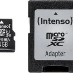 Intenso Professional microSDXC 64GB Class 10 U1 UHS-I με αντάπτορα