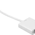 Sharkoon Μετατροπέας mini DisplayPort male σε DVI-D female Λευκό 1τμχ