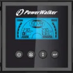 Powerwalker VI 1000 RT LCD Mini UPS Line-Interactive 1000VA 900W με 8 IEC Πρίζες