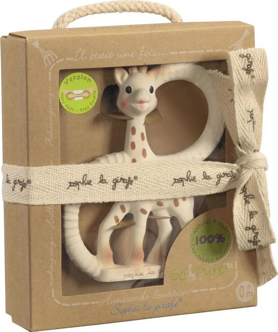 20150924122755_vulli_sophie_the_giraffe_so_pure_teether_extra_soft_0m_1tmch Sophie La Girafe Sophie the Giraffe Μασητικό Οδοντοφυΐας από Καουτσούκ για 0 m+ S200318 - Image 1