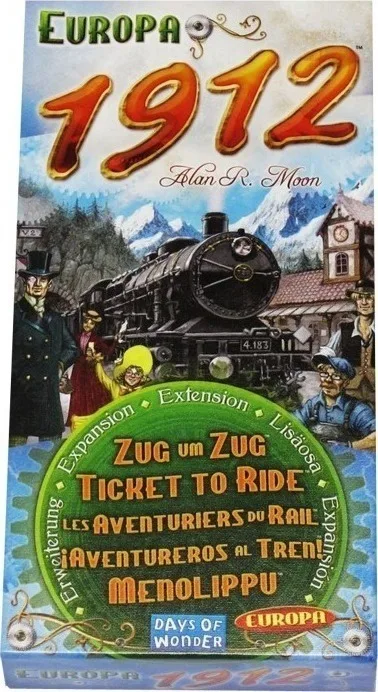 20151102164443_days_of_wonder_ticket_to_ride_europa_1912 Επέκταση Παιχνιδιού Ticket To Ride για 2-5 Παίκτες 8+ Ετών DOW720111 (EN) Days of Wonder - Image 1
