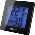 Sencor SWS 15 B Θερμόμετρo & Υγρασιόμετρo Επιτραπέζιο για Χρήση σε Εσωτερικό Χώρο
