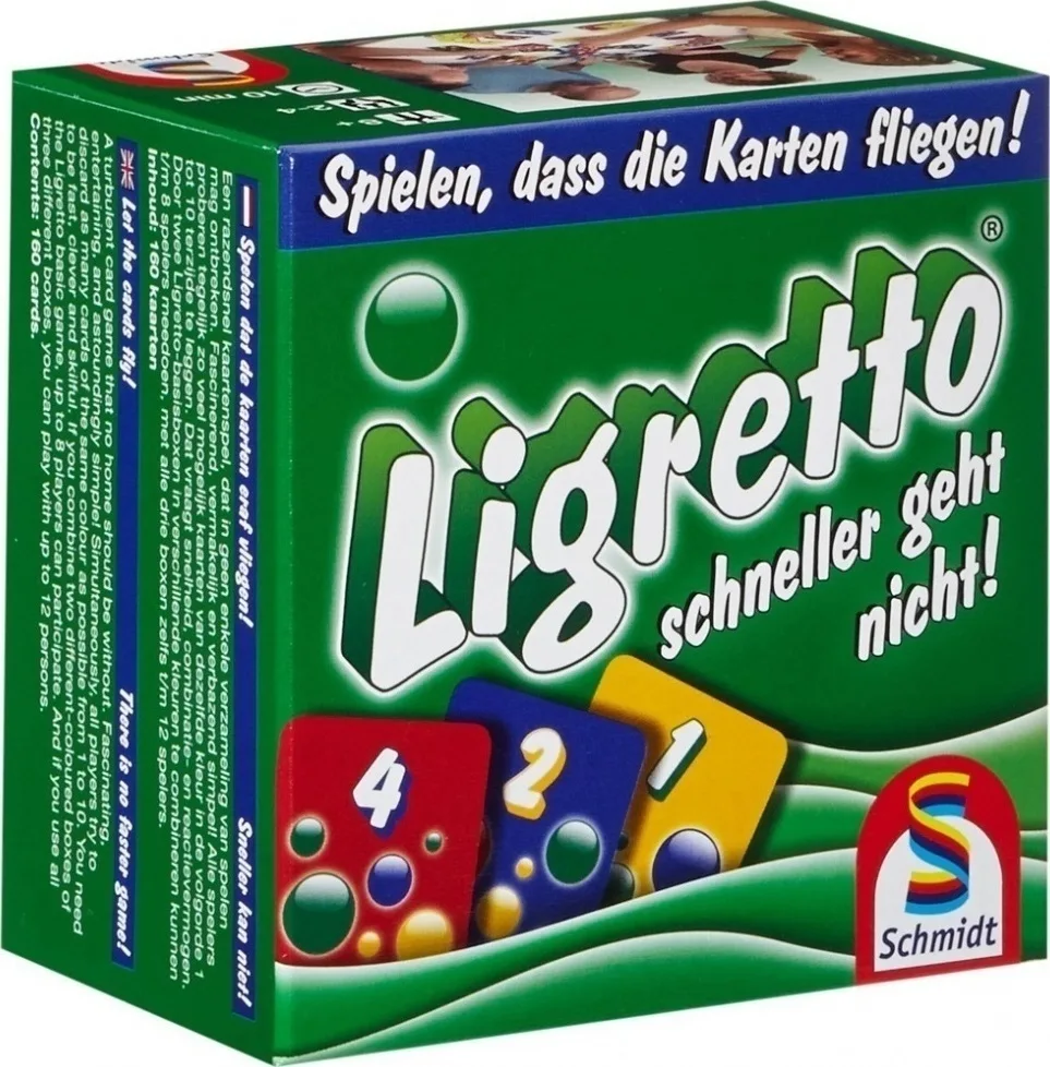 20160208165833_schmidt_ligretto_green Επιτραπέζιο Παιχνίδι Ligretto για 2-4 Παίκτες 8+ Ετών 01201 62630612 (EN) Schmidt Spiele - Image 1