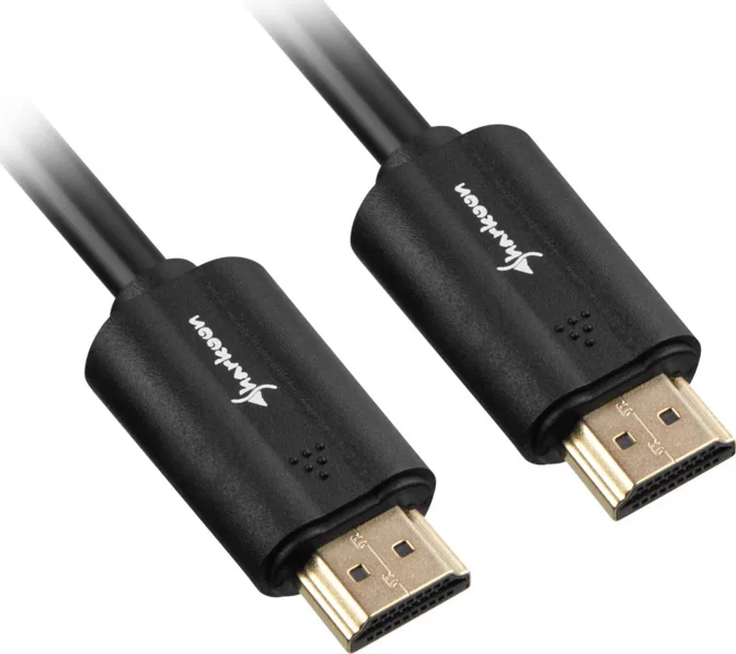 20160209162751_sharkoon_hdmi_2_0_cable_hdmi_male_hdmi_male_3m_4044951018048 Sharkoon HDMI 2.0 Cable HDMI male - HDMI male 3m Μαύρο - Image 1