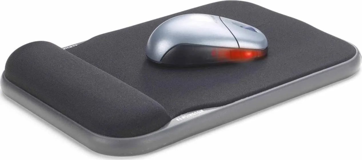 20160302131656_kensington_height_adjustable_gel_black Kensington Height Adjustable Mouse Pad με Στήριξη Καρπού Μαύρο 57711 - Image 1